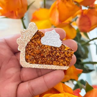 Pumpkin Pie Hair Bow