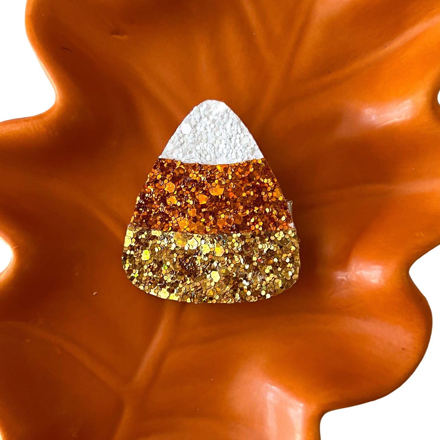 Candy Corn Hair Bow
