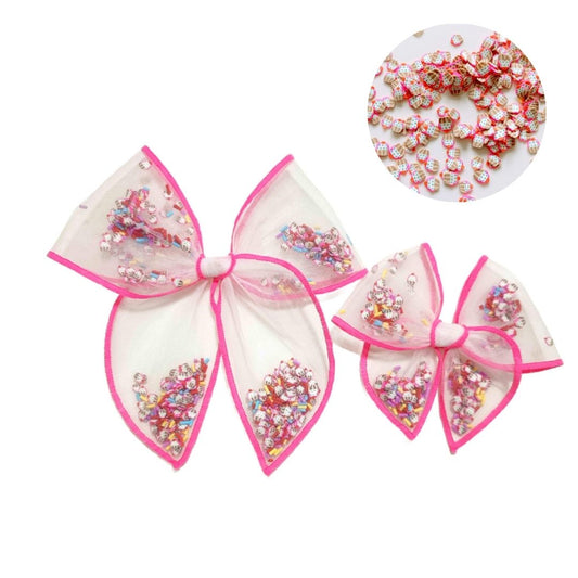 Cupcakes & Confetti  Shaker Bow