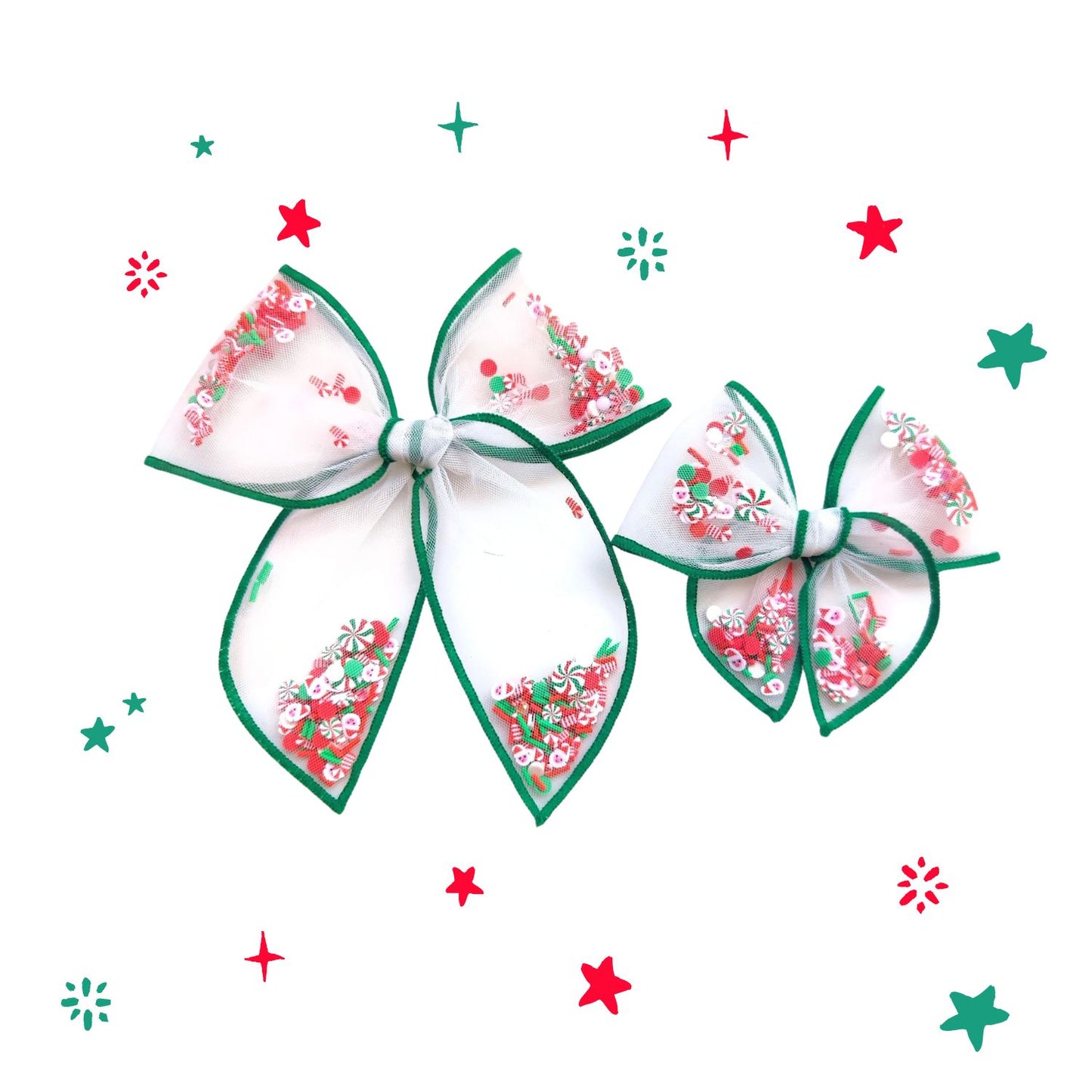 Santa's Wonderland Shaker Bow
