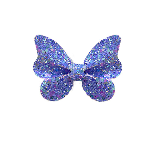 Bluebell Glitter Butterfly Bow
