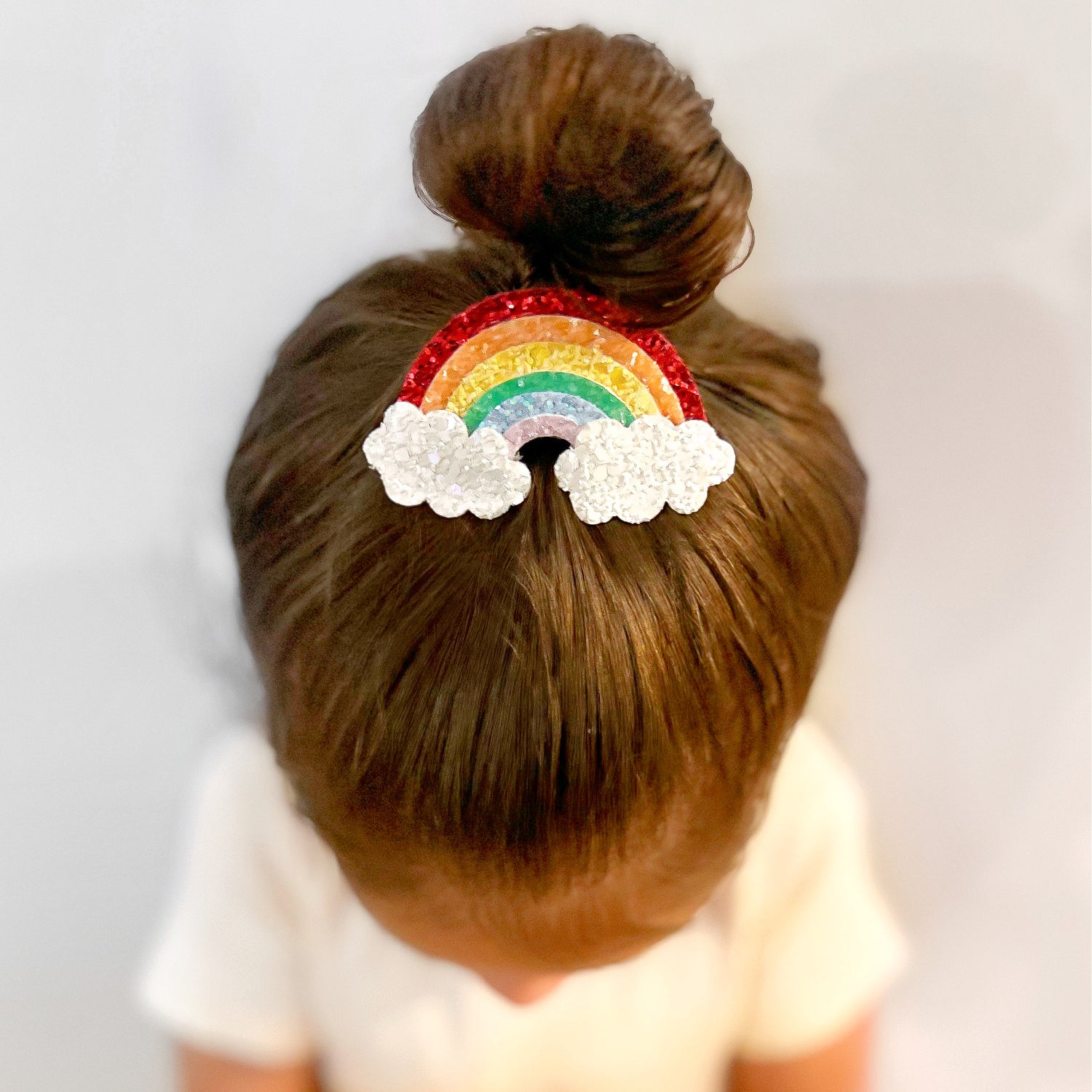 Colorful Childrens Hair Clips, Rainbow Hair Clips Kids